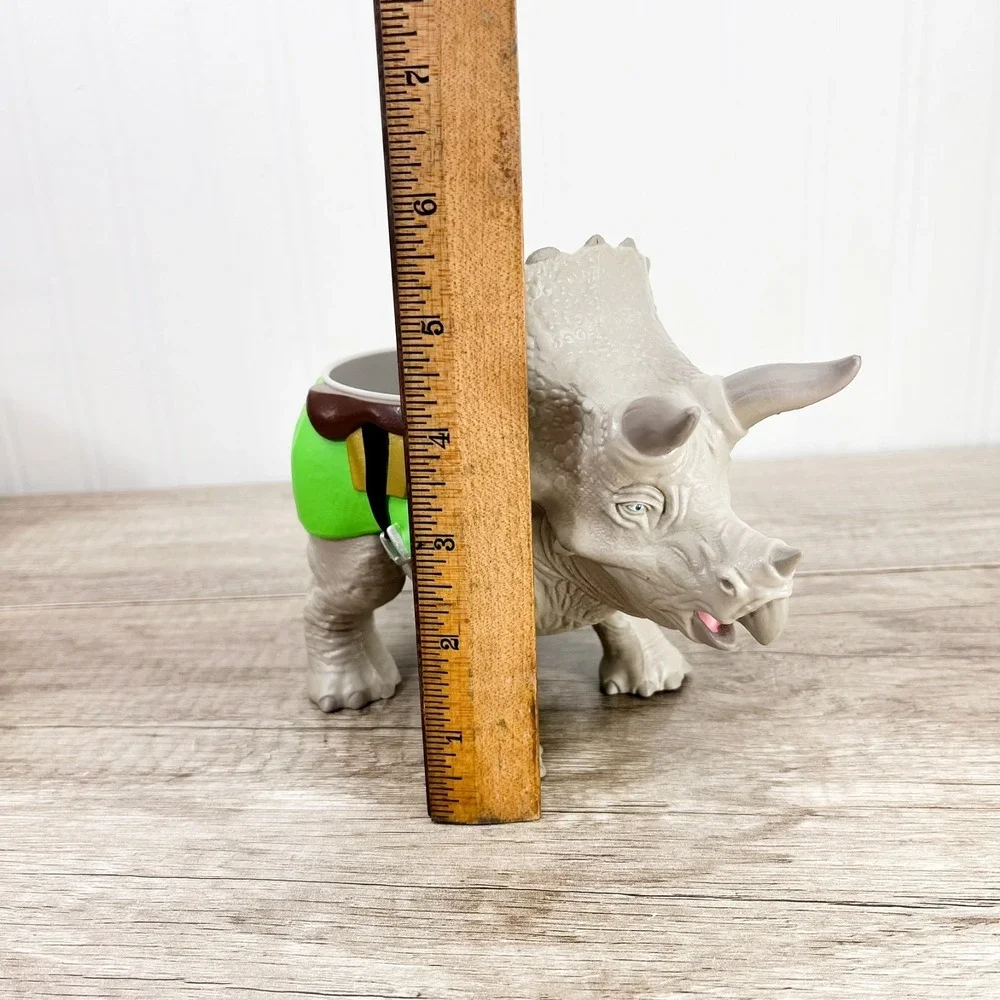 Jurassic World Park Live Tour Triceratops Dinosaur Hard Rubber Bowl Cup‎